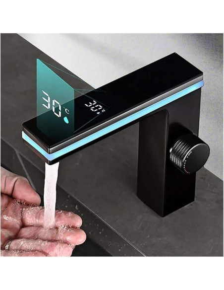 LAVATORIO MONOCOMANDO CON DISPLAY DALLAS